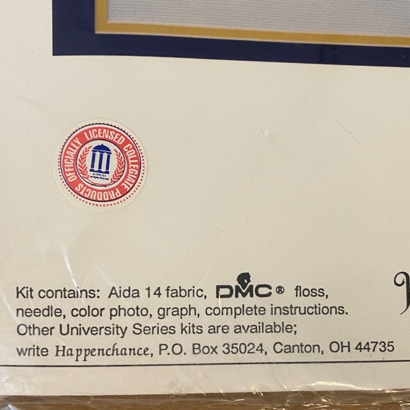 LSU Tigers Cross Stitch Kit - Picture 3 of 4